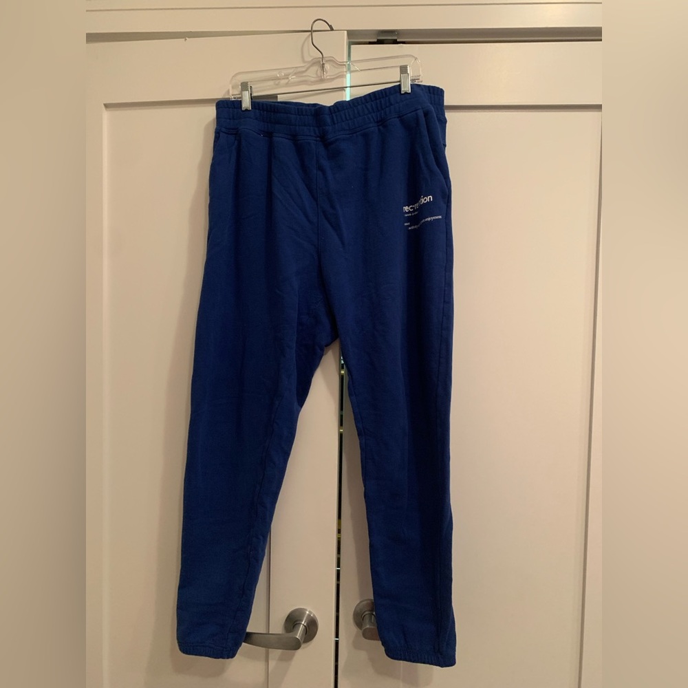 Outdoor voices blue sweatpants recreation size xl
